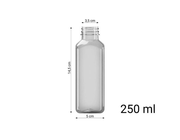 Plastikflasche-pet-flasche-plastik-transparent-quadratische-250ml
